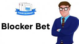 Термин Blocker Bet (Блокер Бет) в 888покер